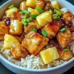Sweet and Savory Pineapple Chicken and Rice