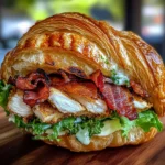 Turkey Bacon Chicken Croissant