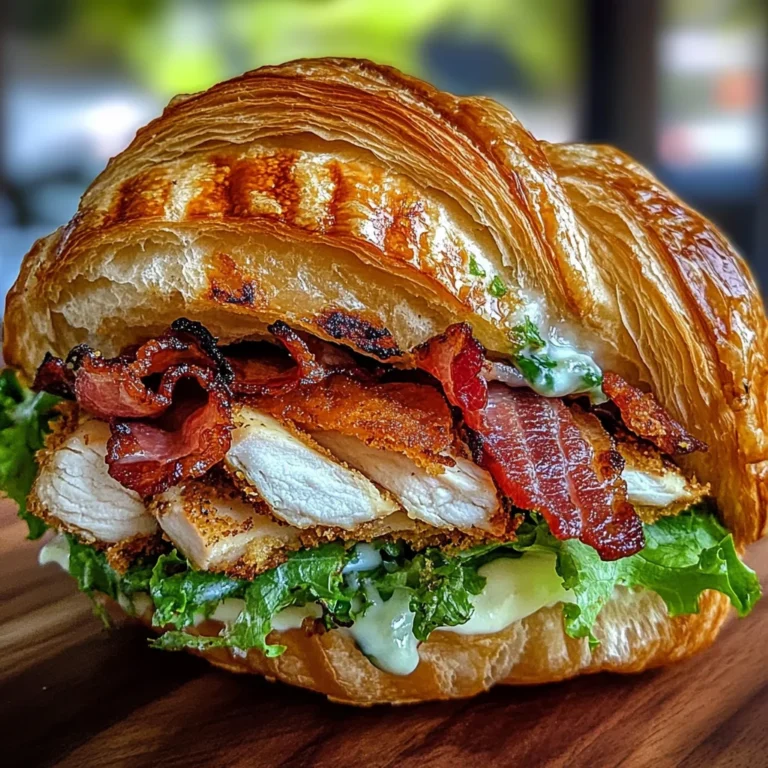 Turkey Bacon Chicken Croissant