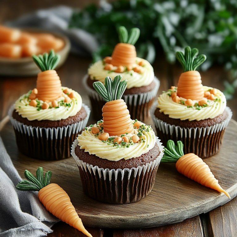 Carrot Patch Cupcakes