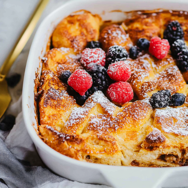 Croissant French Toast Bake