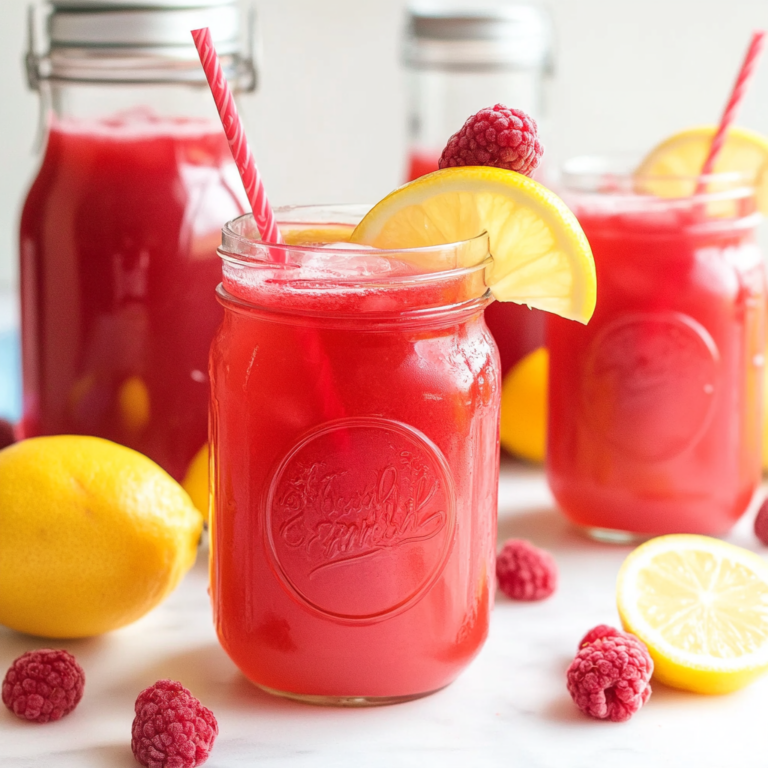 Fresh Raspberry Lemonade Recipe