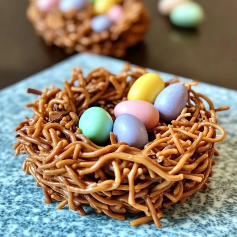 Bird Nest Haystack Cookie