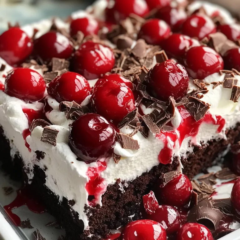 Black Forest Poke Cake Recipe
