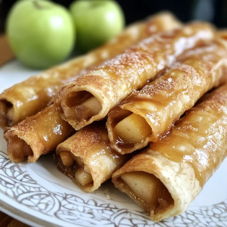 Caramel Apple Taquitos