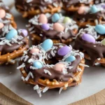 Chocolate-Covered Pretzel Nests