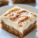 Cinnamon Roll Bars with Cream Cheese Frosting