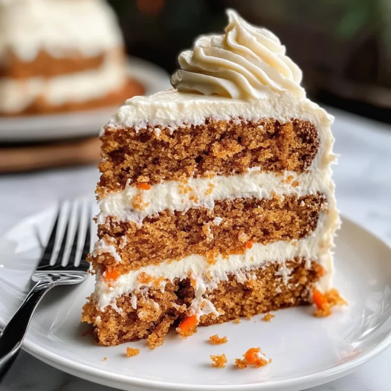 Classic Carrot Cake