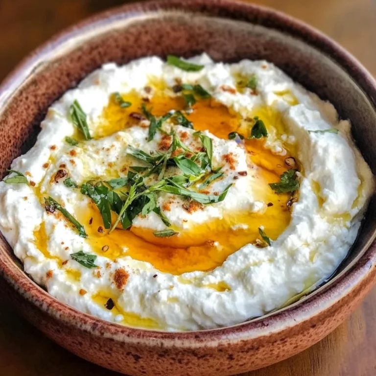 Delicious Ricotta Dip with Hot Honey