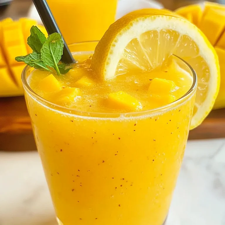 Mango Lemonade