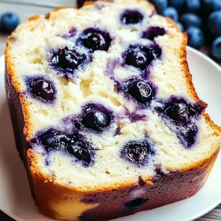 Moist Blueberry Cream Cheese Loaf You'll Love