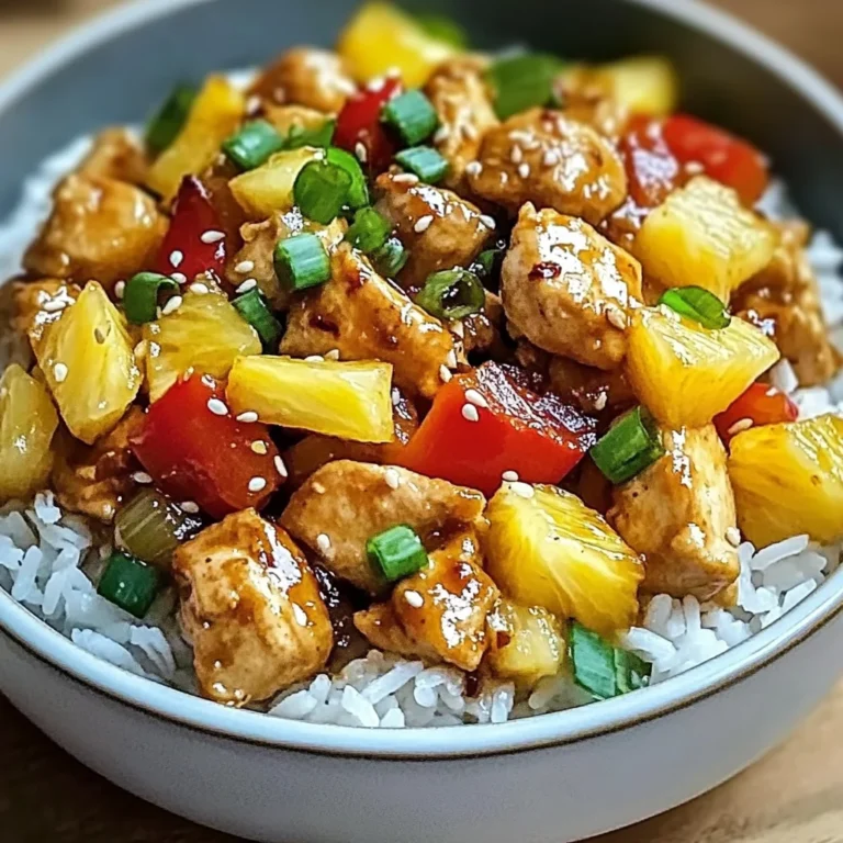 Pineapple Chicken & Rice: An Incredible Ultimate Recipe