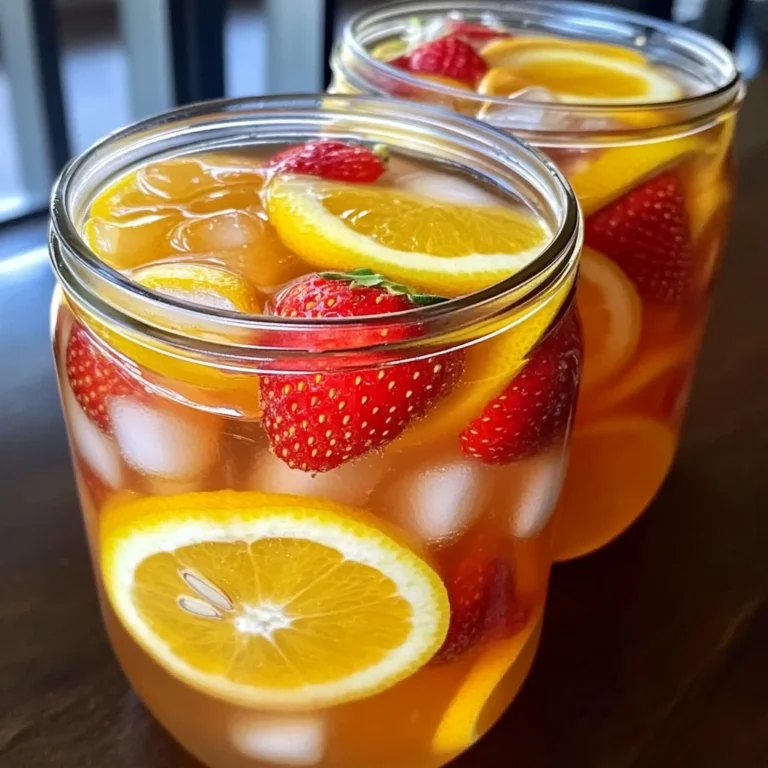 Strawberry Citrus Iced Tea: A Sip of Summer Tradition