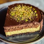 Tahini Dubai Chocolate Cheesecake - theamazingfood