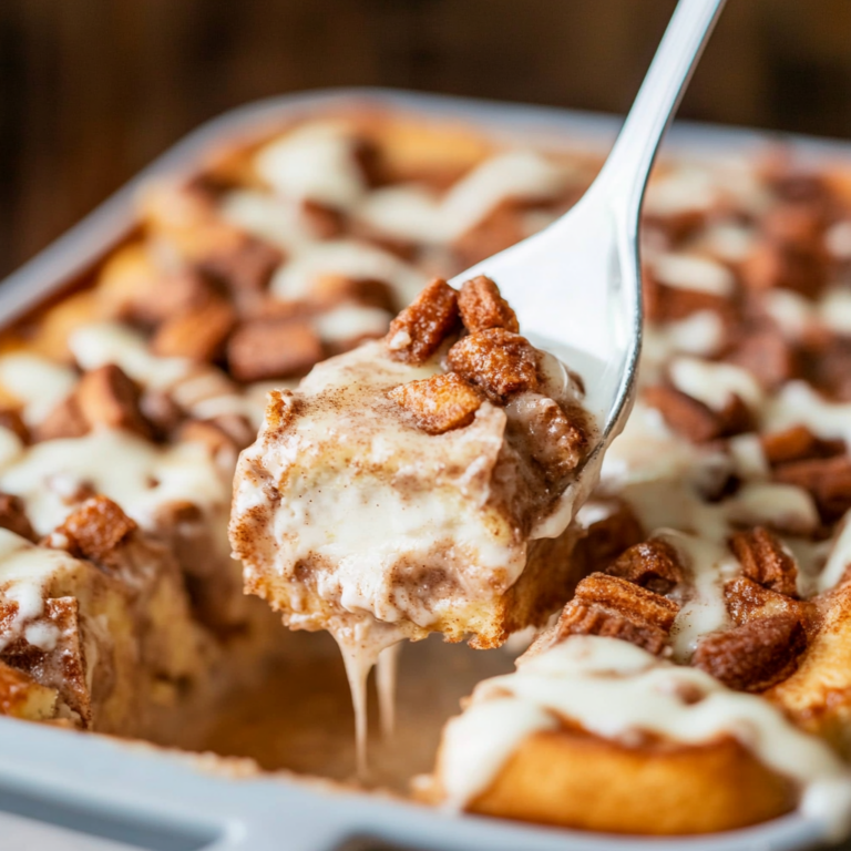 Cinnamon Roll French Toast Casserole Recipe