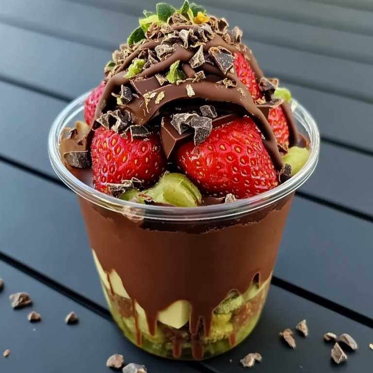 Dubai Chocolate Strawberry Cups: Effortless Dessert Joy