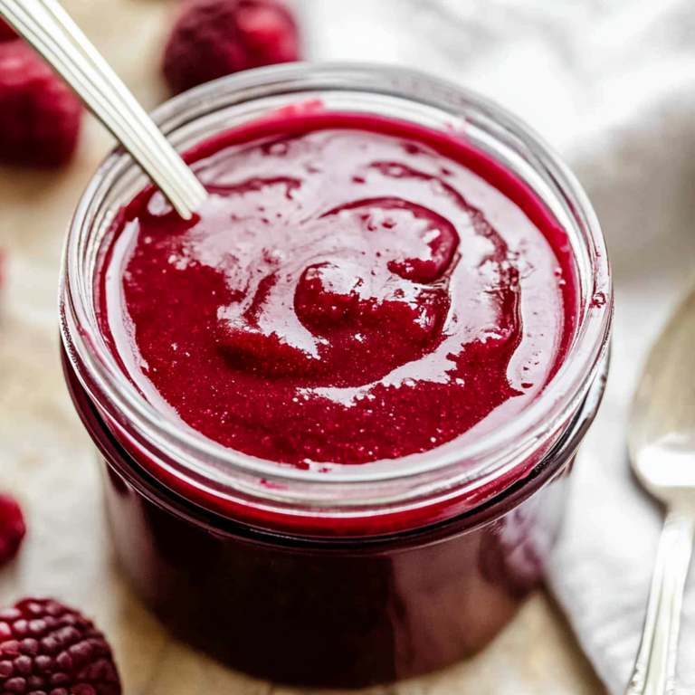 Easy Raspberry Coulis