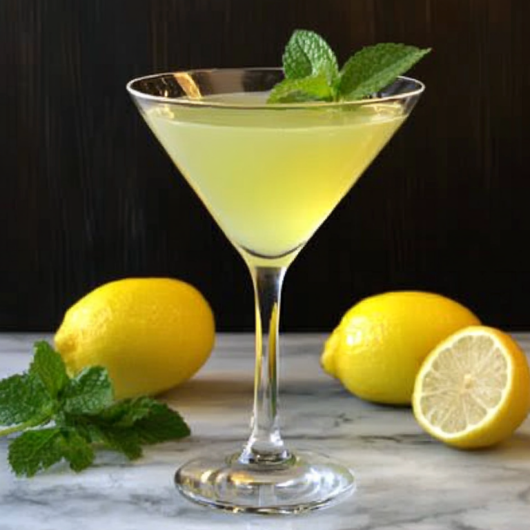 Limoncello Martini