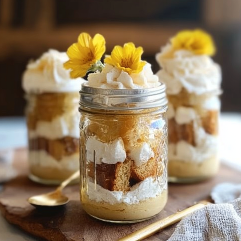 Mason Jar Honey Cakes
